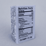 Monster energy cigarettes back view